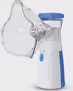Nebulizador Inalador Ultrassonico Sem Fio Recarregavel USB Compacto Portatil Silencioso Criança Adulto Mesh Mini Ultrassom Infantil Premium