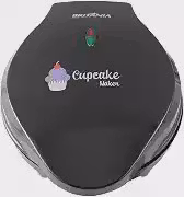 Britânia Cupcake, Cupcake Maker 3, 7 Cupcakes, Preto, 220v, Classico Plastico e metal