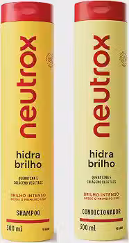 Kit Neutrox Hidra Brilho Shampoo + Condicionador 300ml