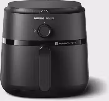 Philips Walita Fritadeira Airfryer Série 1000 XL 6,2L, Preta, 110V