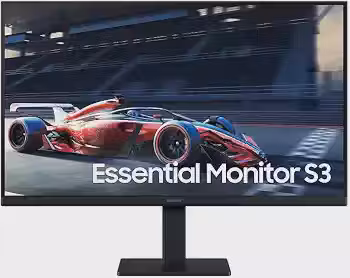 Monitor Gamer Samsung 24' FHD,100 Hz, HDMI, VGA,Preto, S3