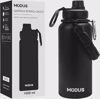 MODUS Garrafa Térmica Esportiva De Inox Com Isolamento A Vácuo 950ML