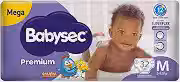Babysec Fralda Premium M 32 Unidades
