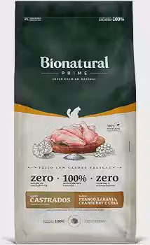 Bionatural Prime - Frango Gatos Castrados 7,5kg