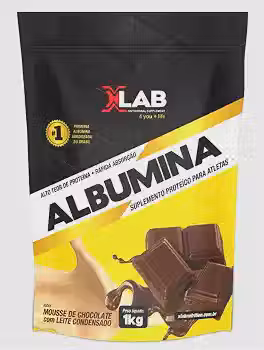 Albumina - 1000G Chocolate com Leite Condensado - X-Lab, Xlab, 1000 G
