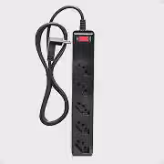 Filtro de linha com protetor contra surtos (DPS) - 127/220 volts - 10 amperes - 5 tomadas - 3 pinos - iCLAMPER Energia 5 - LCF - Preto