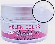 Builder Gel sólido para unhas Helen Color 15g (Clear, 15G)