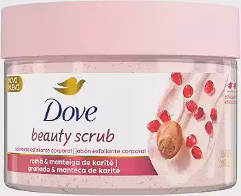 Dove Beauty Scrub Esfoliante Corporal de Romã e Manteiga de Karité 280g