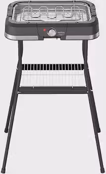 Britânia Churrasqueira Elétrica BCQ90 Com Suporte 1500W 220V Placa removível