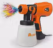 AUXOM Pistola de Pintura Elétrica Profissional 600W, Pulverizador de Tinta com 3 Bicos e Tanque 800ml, Alta Velocidade para Acabamento Uniforme - para Parede, Móveis, Carro e Projetos DIY (220 Volts)