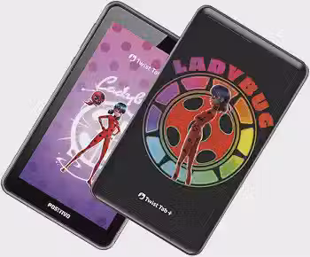 Positivo Twist Tab Ladybug+ com 2 capas de proteção, 2GB RAM 64GB, Tela de 7', Android 11 Go, Bateria 3100mAh