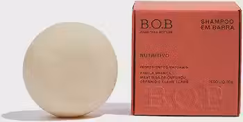B.O.B Bars Over Bottles B.O.B Shampoo Em Barra Nutritivo 80G