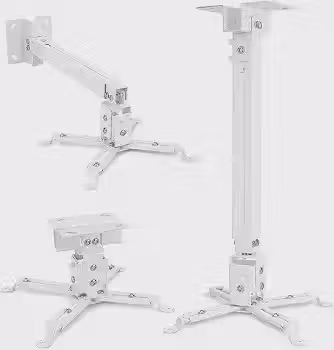 Suporte para Projetor Universal Ajustável 43 a 65 cm Teto e Parede