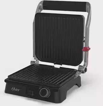 Grill Elétrico Multiuso Inox Oster 2 em 1-220V