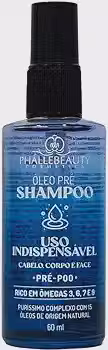Phallebeauty Óleo Pré Shampoo Uso Indispensável 60ml PH0625