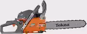 Motosserra a Gasolina Tekna CS58P18 | 3.2 HP, Sabre 18' Tekna, Corrente Oregon, 54,5 cc, Freio de Segurança, Bomba de Óleo Automática, Sistema Antivibratório