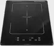 BLACK+DECKER Cooktop de Indução 2 Bocas Full Zone e Função Power Booster - Zona de Indução Expandida, Display Digital, Tampo em Vidro Cerâmico e Trava de Segurança 220V 3500W