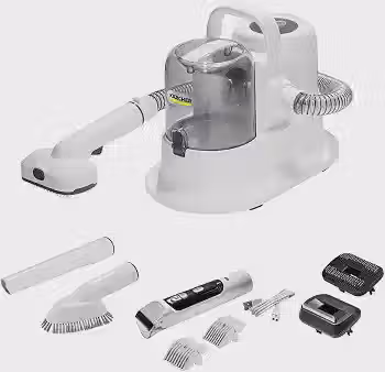 Kärcher Aspirador Tosador de Pelos Pet Clean 5 em 1 com Kit de Cuidados Completo e Produto Recarregável 220v