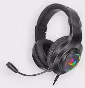 Headset Gamer Redragon Hylas Preto RGB H260RGB, Único