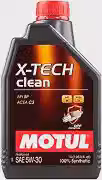LUBRIFICANTE ÓLEO DE MOTOR - MOTUL - X-TECH CLEAN 5W-30 - SINTÉTICO - 1 LITRO
