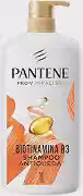 Pantene Pro-V Shampoo Biotinamina B3 Antiqueda e Nutrição 1 L