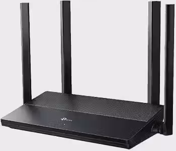 TP-Link EX1500 Roteador Wi-Fi 6 AX1500 Dual Band, 4 Portas Gigabit, EasyMesh, Cobertura de até 140 m² e Conexão para até 60 Dispositivos