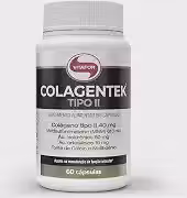 Colagentek Tipo II 613mg (60 caps), Único, VitaFor