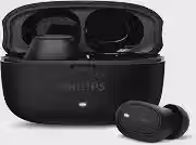 PHILIPS, Fone de Ouvido Sem Fio TWS, TAT2500BK/00, Bluetooth, Com Cancelamento de Ruído Ativo ANC, Com Microfone, Até 24 horas de bateria, iPX4, Preto
