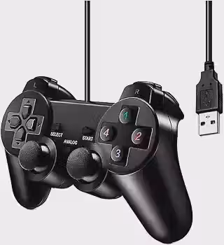 Controle Usb para PC Computador Notebook Joystick Dualshock Analógico - Feir FR-202