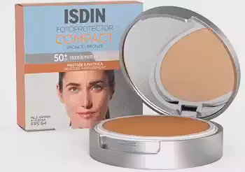 ISDIN Protetor Solar Compacto Bronze FPS 50-10g