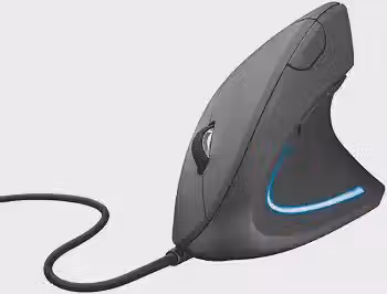 Mouse Trust Verto USB Ergonômico Vertical