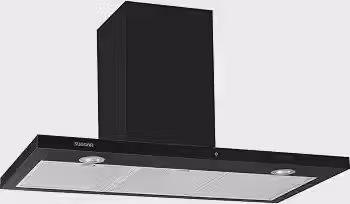 SUGGAR COIFA DE PAREDE GRANADA PRETA SLIM TOUCH 90CM 110V PRETO TP1191PT