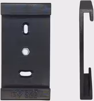 Suporte para Projetor HY320 com Furo, Base de Fixação para Parede, Teto ou Tripé, Acessório em Plástico ABS com Bucha e Parafuso, Compatível Salange Magcubic Transpeed