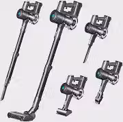 Aspirador Vertical e Portátil de Pó Liectroux i30 Sem Fio 5 em 1 Varre Aspira Para Pisos Tapetes Carpetes Sofás Camas Pelos de Pet Cachorro Gato Potente Com Filtro HEPA Bivolt
