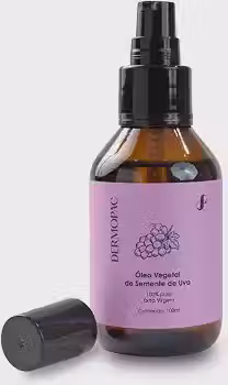 Dermopac Óleo Vegetal de Semente de Uva 100% Puro, 100ml