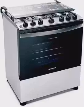 Fogão 6 Bocas Acendimento Automático Bivolt, Branco, Brastemp