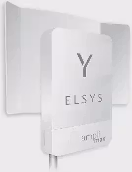 Roteador Externo Com Antena Pentaband Link 4G Elsys, Amplimax, Elsys, Branco