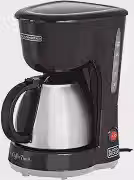 BLACK+DECKER Cafeteira Elétrica com Jarra em Inox CM15 ‎600W 110V