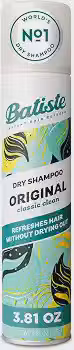 Batiste Shampoo a Seco Original 200ml - Remove Oleosidade, Refresca Rápido, Com Queratina, Livre de Sulfatos, Aroma Cítrico de Laranja e Bergamota, Cheiro Limpo e Refrescante - Produto Leve para Cabelos!