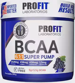BCAA 6:1:1 Super Pump Profit 300g Uva