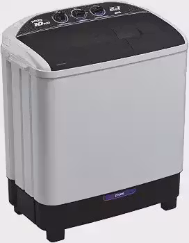 Praxis Máquina de Lavar Roupas 10kg 2 em 1 Lava 6kg e Centrifuga 4kg 127v Branca