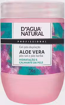 D'AGUA NATURAL Gel Pós-Depilação 750 G