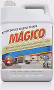 Desengordurante de Sujeira Pesada Magico, 5L | Desengraxante para Limpeza Pesada, Removedor de Ceras e Impermeabilizantes, Limpa encardidos, Coifas, Fogões, Pias, Pisos de Cerâmica e Cimento Queimado