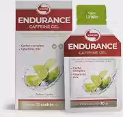 Endurance Caffeine Gel (360g - 12 Saches) - Limão, VitaFor