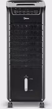 Climatizador de Ar Frio, 60W, 4,5L, Midea Preto 220V, AKAP2