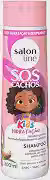 Salon Line, Shampoo Infantil, SOS Cachos Kids, Hidratação, Limpeza Suave e Brilho Intenso, Vegano - Cabelos Ondulados, Cacheados e Crespos, 300 ml