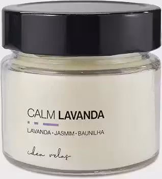 IDEA VELAS Vela Aromática Perfumada CALM LAVANDA, 150g