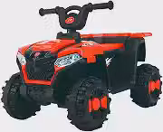 Zippy Toys, Quadriciclo ATV Elétrico Vermelho 6V