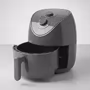 Fritadeira Sem Óleo Air Fryer Home Land 4L 1500W Antiaderente Timer 30 Min Controle de Temperatura 80°C a 200°C Ideal para Carnes Batatas Frango Legumes e Salgados (CHUMBO- 127V)