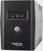Nobreak Interactive, Intelbras XNB 600 120V, Preto